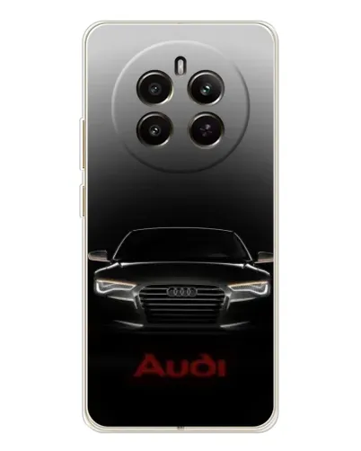 Чохол для Realme 12 з картинкою «Audi — градієнтний контур»