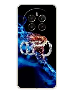 Чохол для Realme 12 з картинкою «Енергія лого Audi»