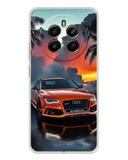 Чохол для Realme 12 з картинкою «Audi — захід сонця»