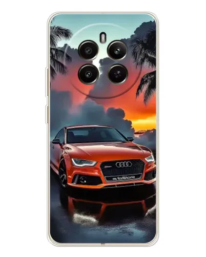 Чохол для Realme 12 з картинкою «Audi — захід сонця»