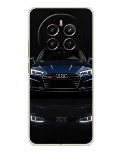Чохол для Realme 12 з картинкою «Audi — нічне відображення»