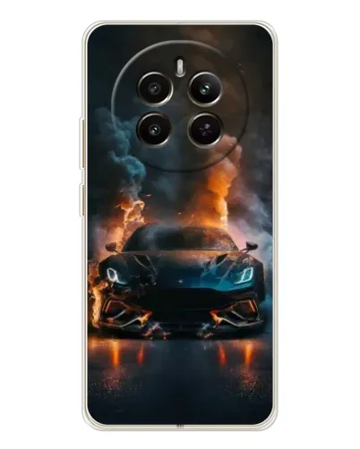 Чохол для Realme 12 з картинкою «Lamborghini димна естетика» Чохол для Realme 12 з картинкою «Lamborghini димна естетика»