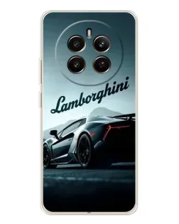 Чохол для Realme 12 з картинкою «Класичний Lamborghini надпис»