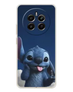 Чехол для Realme 12 с картинкой «Стич в облаках» Чехол для Realme 12 с картинкой «Стич в облаках»