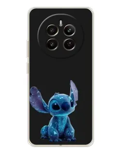 Чехол для Realme 12 с картинкой «Стич на черном» Чехол для Realme 12 с картинкой «Стич на черном»
