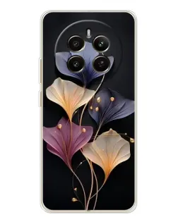 Чехол для Realme 12 с картинкой «Лиловые цветы грации»