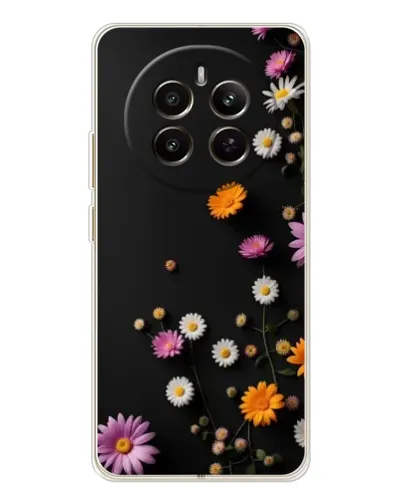 Чехол для Realme 12 с картинкой «Цветочная композиция»