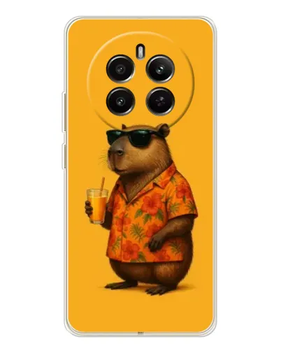 Чехол для Realme 12 с картинкой «Капибара на отдыхе» Чехол для Realme 12 с картинкой «Капибара на отдыхе»