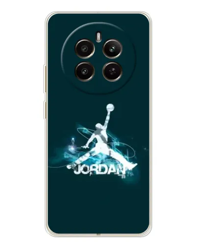 Чохол для Realme 13 4G з картинкою «Jordan Blue Fire» Чохол для Realme 13 4G з картинкою «Jordan Blue Fire»