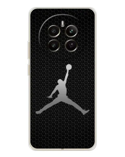 Чохол для Realme 13 4G з картинкою «Jordan Dark Carbon» Чохол для Realme 13 4G з картинкою «Jordan Dark Carbon»