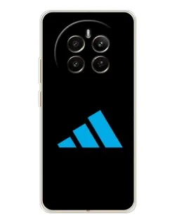 Чехол для Realme 13 4G с картинкой «Adidas Cyan Logo»