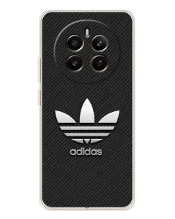 Чехол для Realme 13 4G с картинкой «Adidas Карбоновая текстура»