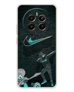Чехол для Realme 13 4G с картинкой «Спортивный арт Nike» Чехол для Realme 13 4G с картинкой «Спортивный арт Nike»