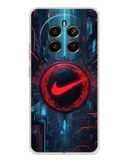 Чехол для Realme 13 4G с картинкой «Техногенный стиль Nike»