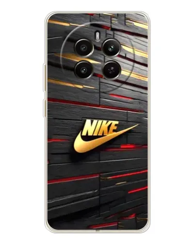Чехол для Realme 13 4G с картинкой «Золотой Nike на металле» Чехол для Realme 13 4G с картинкой «Золотой Nike на металле»
