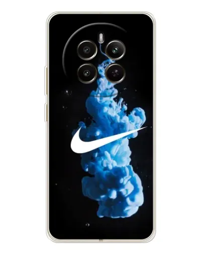 Чехол для Realme 13 4G с картинкой «Nike и синий дым» Чехол для Realme 13 4G с картинкой «Nike и синий дым»