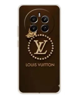 Чехол для Realme 13 4G с картинкой «LV — золотая печать»