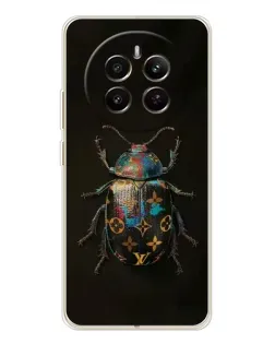 Чехол для Realme 13 4G с картинкой «LV — мраморный принт»