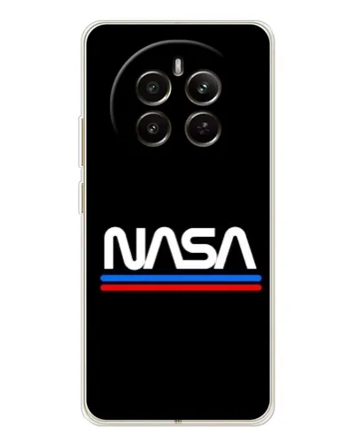 Чехол для Realme 13 4G с картинкой «NASA — классика Red Blue»