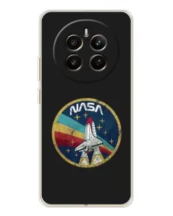 Чехол для Realme 13 4G с картинкой «NASA — эмблема миссии» Чехол для Realme 13 4G с картинкой «NASA — эмблема миссии»