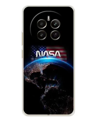 Чехол для Realme 13 4G с картинкой «Земля из космоса NASA»