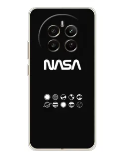 Чехол для Realme 13 4G с картинкой «NASA — технический принт»