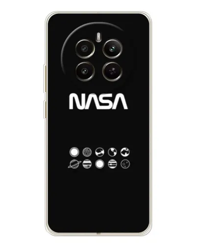 Чехол для Realme 13 4G с картинкой «NASA — технический принт»