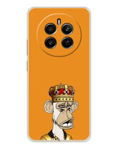 Чехол для Realme 13 4G с картинкой «Золотая обезьяна Bored Ape»