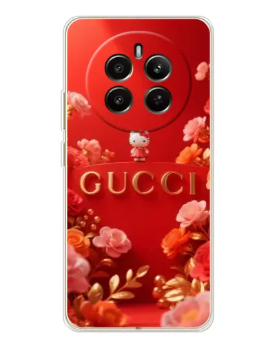 Чехол для Realme 13 4G с картинкой «Gucci — золотой сад»