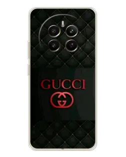 Чехол для Realme 13 4G с картинкой «Gucci — стеганый черный»