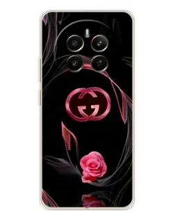 Чехол для Realme 13 4G с картинкой «Gucci — неоновая роза»