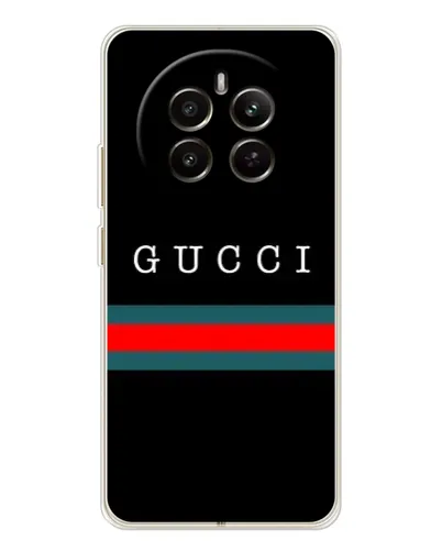 Чехол для Realme 13 4G с картинкой «Gucci — красный пояс»