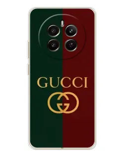 Чохол для Realme 13 4G з картинкою «Gucci — темно-зелений градієнт» Чохол для Realme 13 4G з картинкою «Gucci — темно-зелений градієнт»