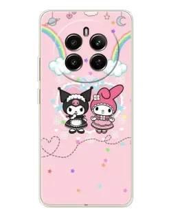 Чехол для Realme 13 4G с картинкой «My Melody и Kuromi»