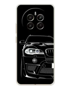 Чохол для Realme 13 4G з картинкою «Темний силует BMW»
