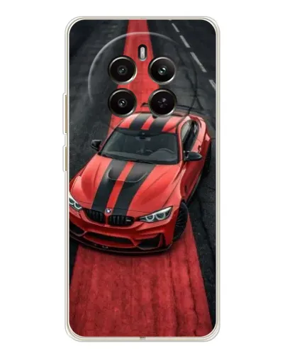 Чохол для Realme 13 4G з картинкою «BMW на червоній доріжці» Чохол для Realme 13 4G з картинкою «BMW на червоній доріжці»