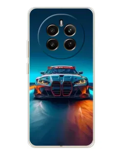 Чохол для Realme 13 4G з картинкою «BMW — вогні неону» Чохол для Realme 13 4G з картинкою «BMW — вогні неону»