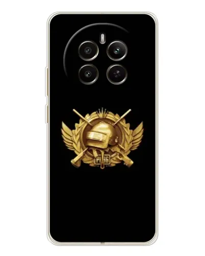 Чехол для Realme 13 4G с картинкой «PUBG — оранжевый градиент»