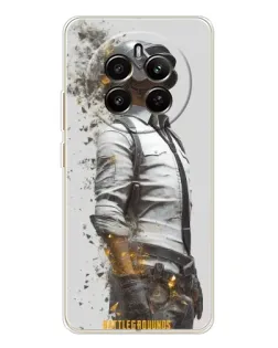 Чехол для Realme 13 4G с картинкой «PUBG — боец в пыли»