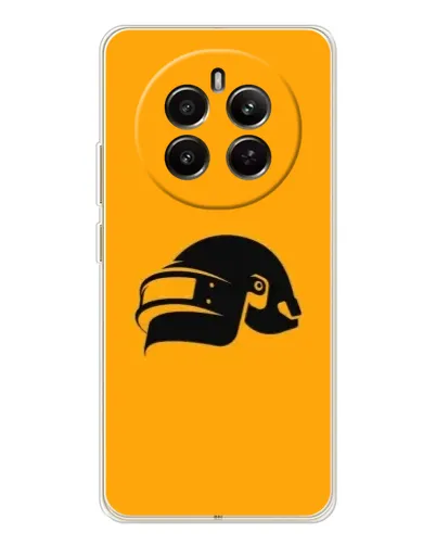 Чехол для Realme 13 4G с картинкой «PUBG — золотой шлем»