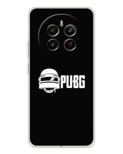 Чехол для Realme 13 4G с картинкой «PUBG — классический лого»