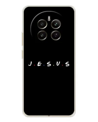 Чехол для Realme 13 4G с картинкой «Точки веры J.E.S.U.S.» Чехол для Realme 13 4G с картинкой «Точки веры J.E.S.U.S.»