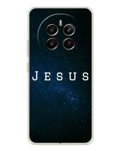 Чехол для Realme 13 4G с картинкой «Звездное небо Jesus» Чехол для Realme 13 4G с картинкой «Звездное небо Jesus»