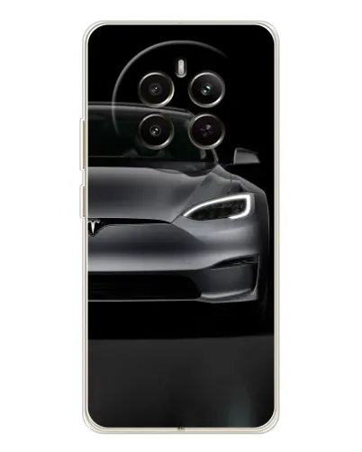 Чехол для Realme 13 4G с картинкой «Tesla Model S Look» Чехол для Realme 13 4G с картинкой «Tesla Model S Look»