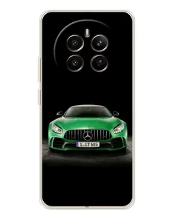 Чохол для Realme 13 4G з картинкою «Mercedes — неоновий лого»