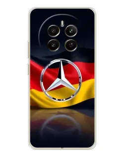 Чохол для Realme 13 4G з картинкою «Mercedes — прапор Німеччини»