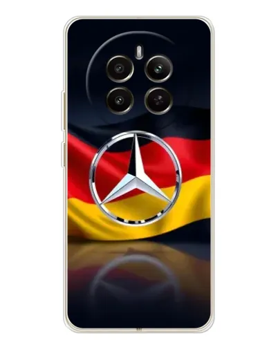 Чохол для Realme 13 4G з картинкою «Mercedes — прапор Німеччини» Чохол для Realme 13 4G з картинкою «Mercedes — прапор Німеччини»