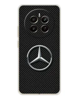 Чохол для Realme 13 4G з картинкою «Карбоновий Mercedes стиль»