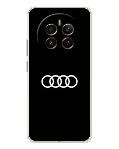 Чохол для Realme 13 4G з картинкою «Audi White Logo» Чохол для Realme 13 4G з картинкою «Audi White Logo»