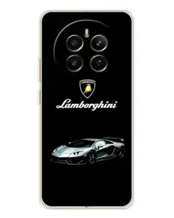 Чехол для Realme 13 4G с картинкой «Логотип Lamborghini классика»